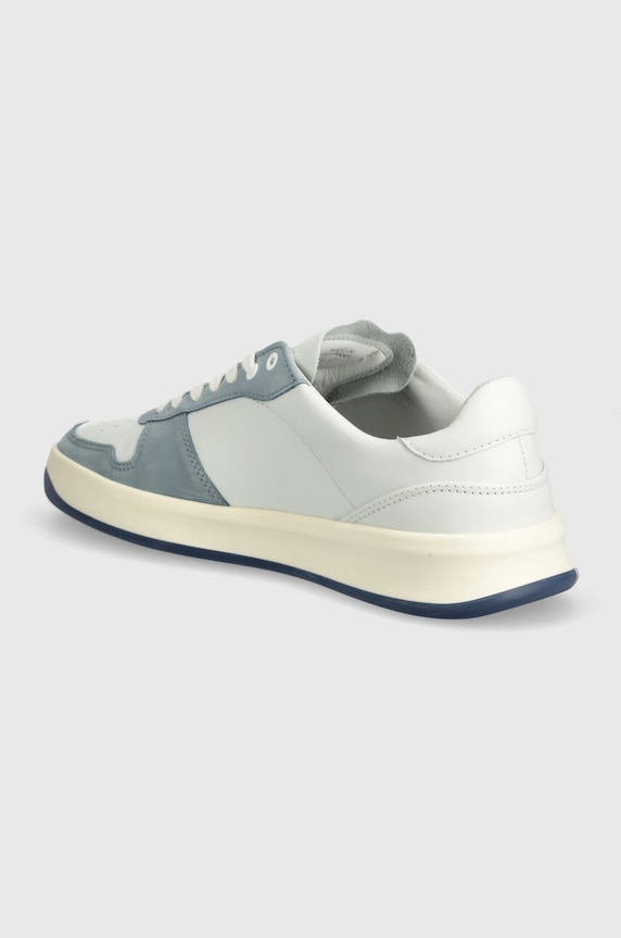 Obuwie VOR sneakersy skórzane 5A 5A.Miamiblau niebieski