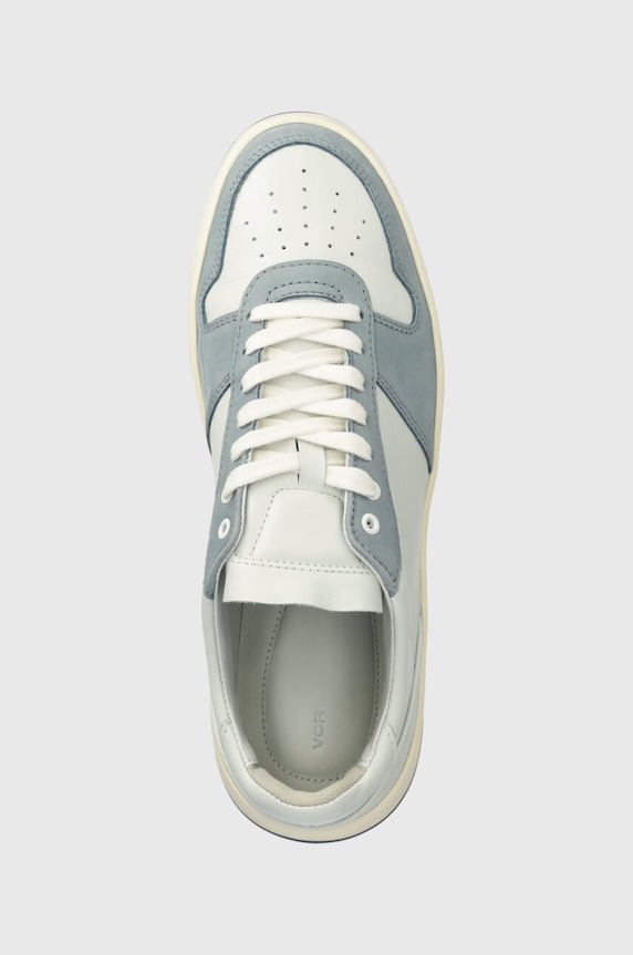 VOR sneakersy skórzane 5A niebieski 5A.Miamiblau
