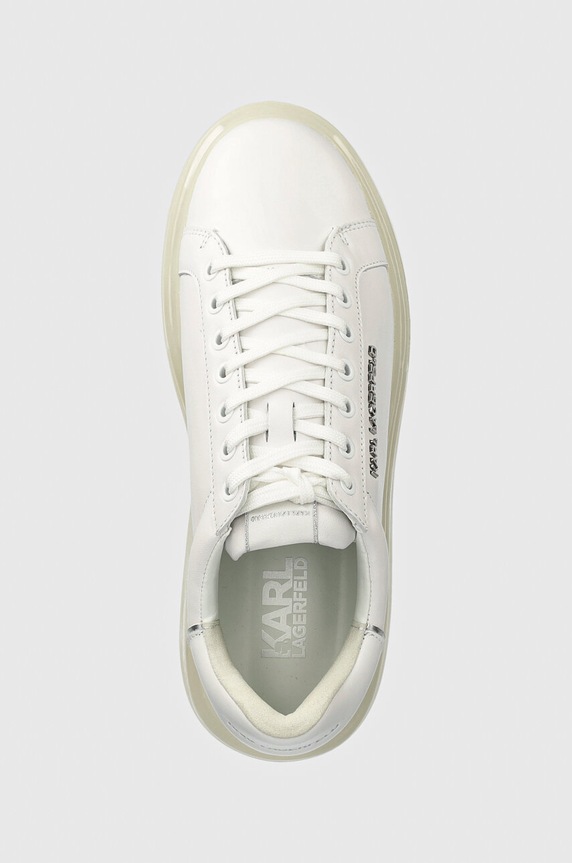 Karl Lagerfeld sneakers in pelle KAPRI KUSHION bianco KL52625A.11W