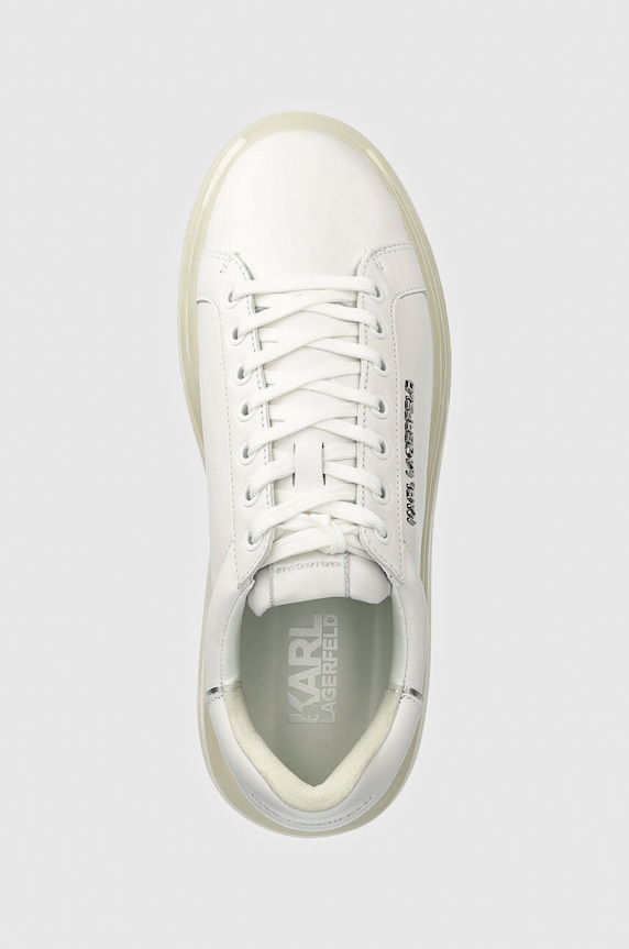 Karl Lagerfeld sneakers in pelle KAPRI KUSHION bianco KL52625A.11W