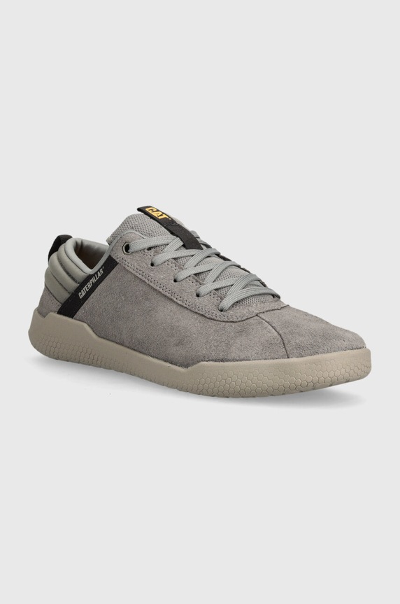 Σουέτ sneakers CAT Footwear HEX μικρό γκρί P111530