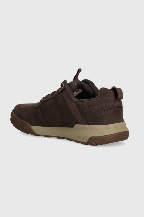 Παπούτσια Nubuck sneakers CAT Footwear HEX CUSH LO P726016 καφέ