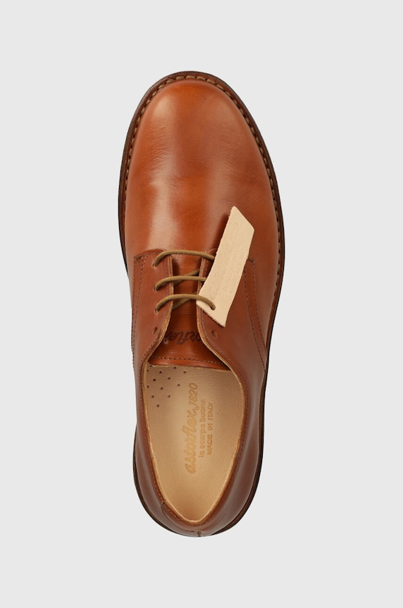 Astorflex scarpe in pelle Redflex Rubber marrone REDFLEX.RUBBER.710.417