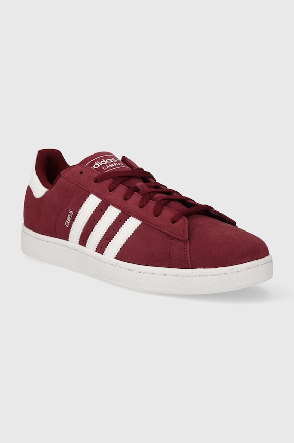 adidas Originals sneakers din piele întoarsă Campus 2 ID9842 burgundia SS24