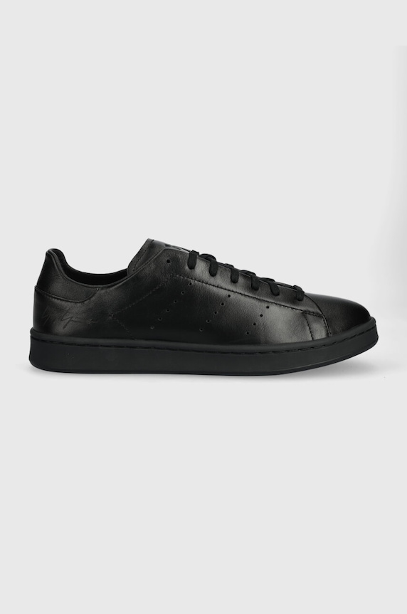 Y-3 leather sneakers Stan Smith grain leather black IG4036