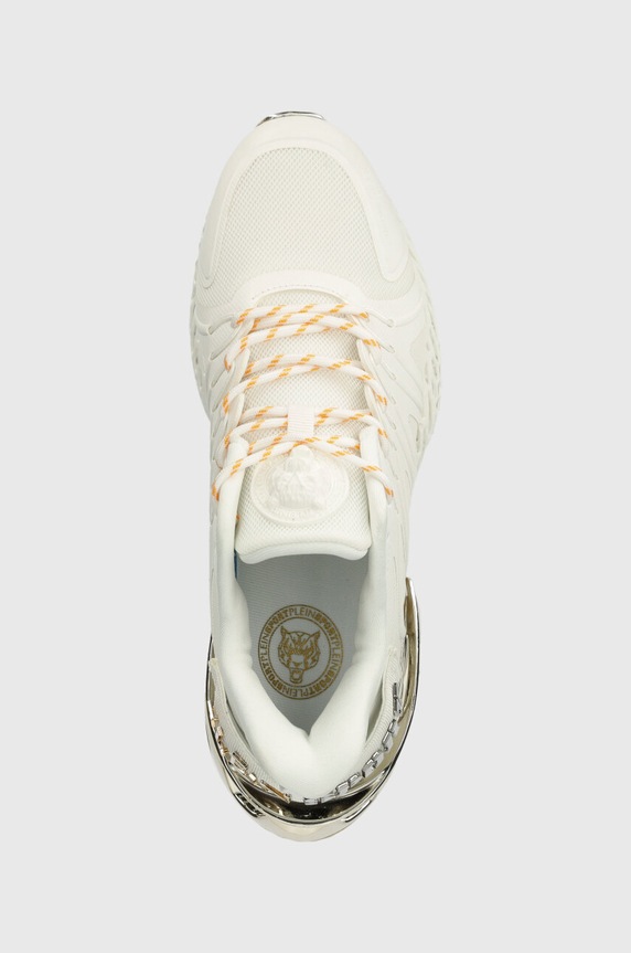 Sneakers PLEIN SPORT Chrome Tiger Gen.X 02 λευκό USC0398.STE003N.01