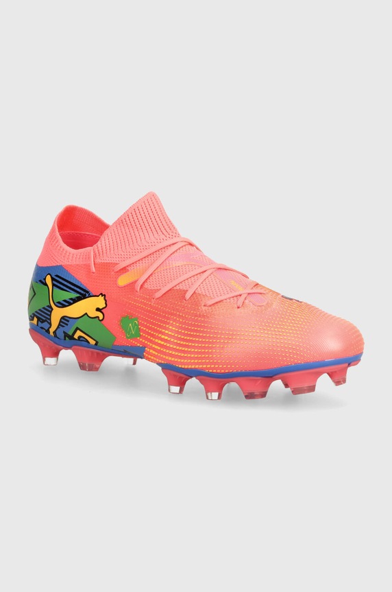 Puma ghete de fotbal korki Futura 7 Match textil roz 107840.
