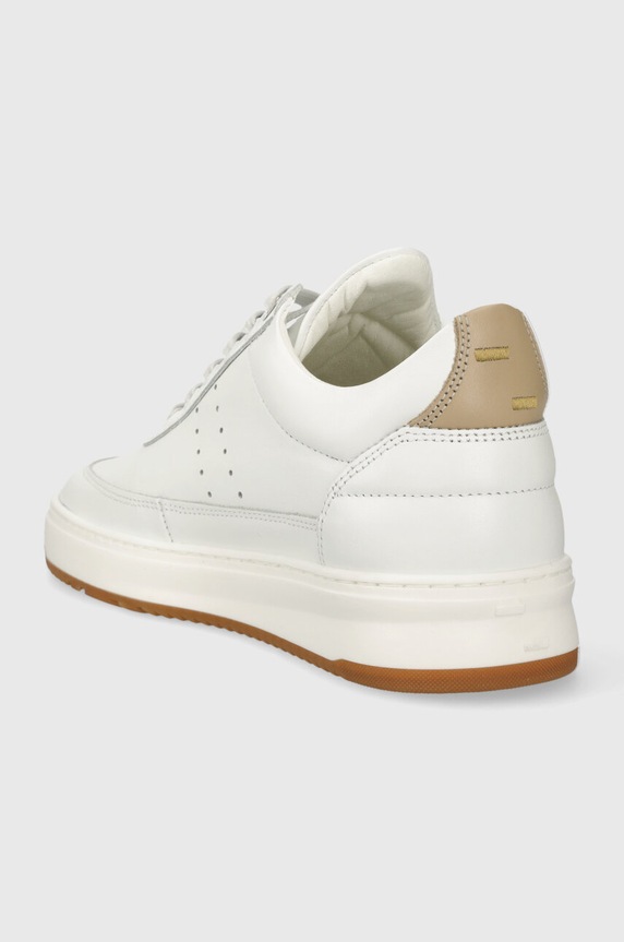 Παπούτσια Δερμάτινα sneakers Filling Pieces Low Top Bianco 10127791921 λευκό