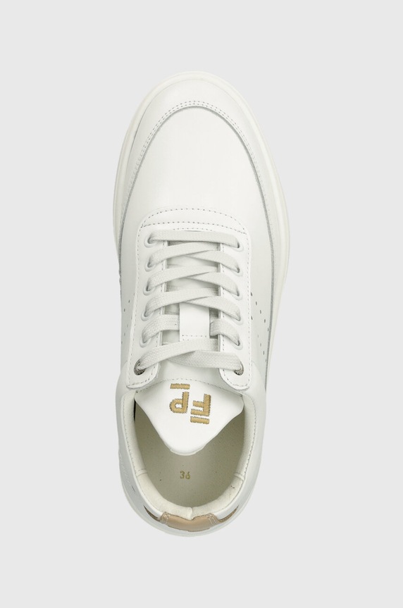 Δερμάτινα sneakers Filling Pieces Low Top Bianco λευκό 10127791921