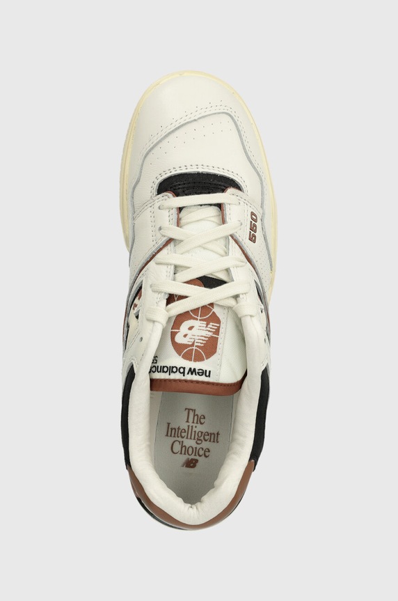 Δερμάτινα sneakers New Balance 550 λευκό BB550VGC