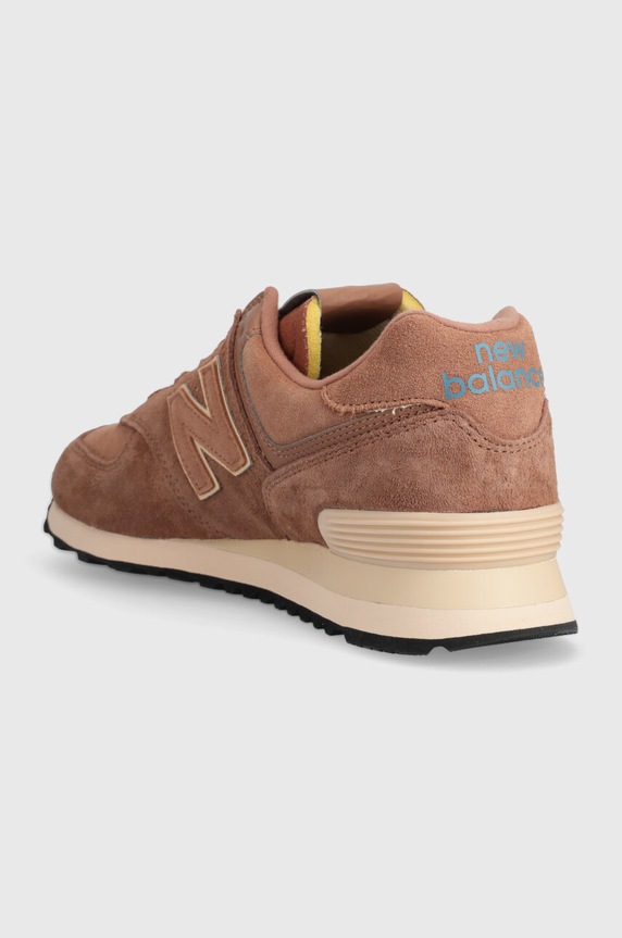Παπούτσια Σουέτ sneakers New Balance 574 U574LWG καφέ