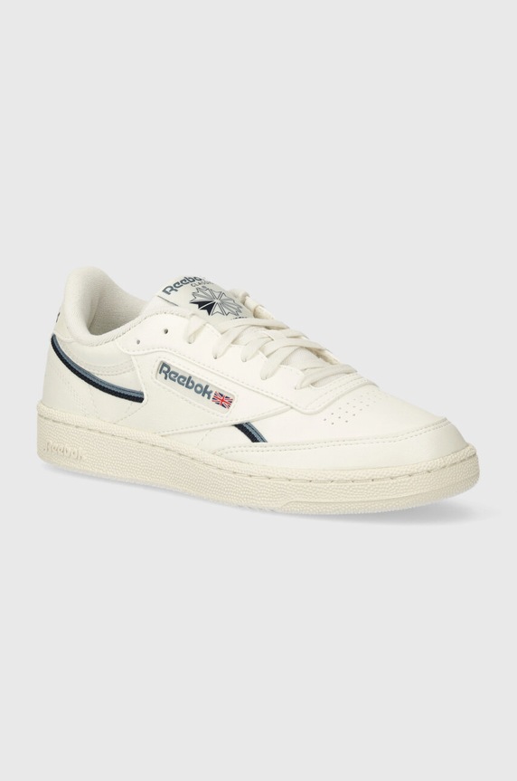 Reebok Classic sneakersy CLUB C 85 płaska biały 100205041