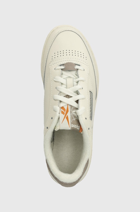 Usnjene superge Reebok Classic Club C 85 bež 100074162