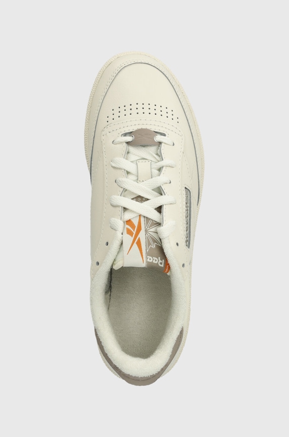 Usnjene superge Reebok Classic Club C 85 bež 100074162