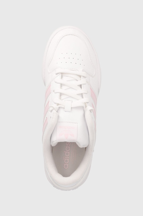 Kožené tenisky adidas Originals Team Court 2 STR biela ID6632