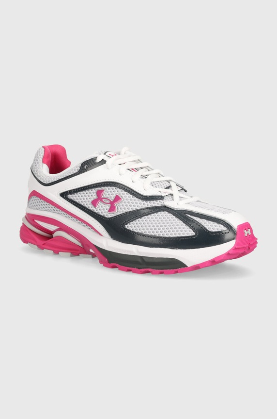 Under Armour scarpe da allenamento HOVR Apparition pelle fiore bianco 3027595