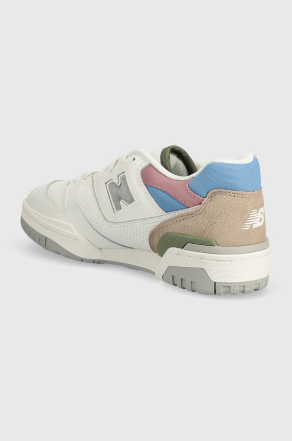 Obuwie New Balance sneakersy skórzane 550 BB550PGA BB550PGA biały