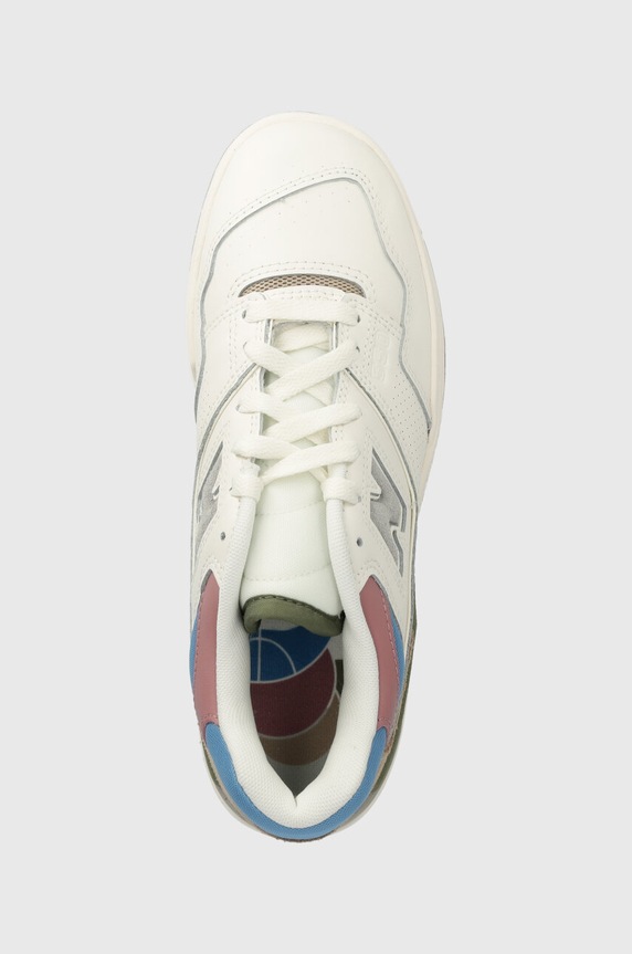 New Balance sneakersy skórzane 550 BB550PGA biały BB550PGA