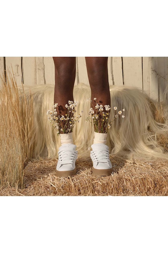 Маратонки от набук Puma Fenty x Puma Creeper Phatty Nubuck 39681303