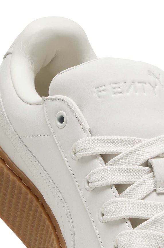 Маратонки от набук Puma Fenty x Puma Creeper Phatty Nubuck бежов 39681303