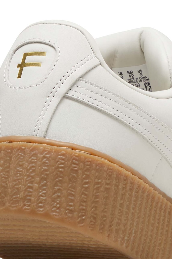 Маратонки от набук Puma Fenty x Puma Creeper Phatty Nubuck 39681303 бежов