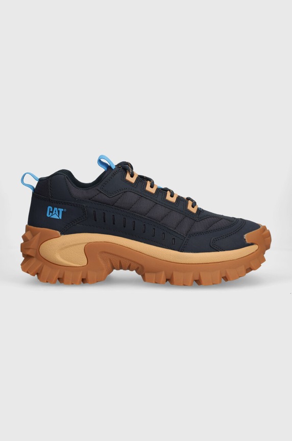 CAT Footwear sneakersy nubukowe INTRUDER niska granatowy P111514