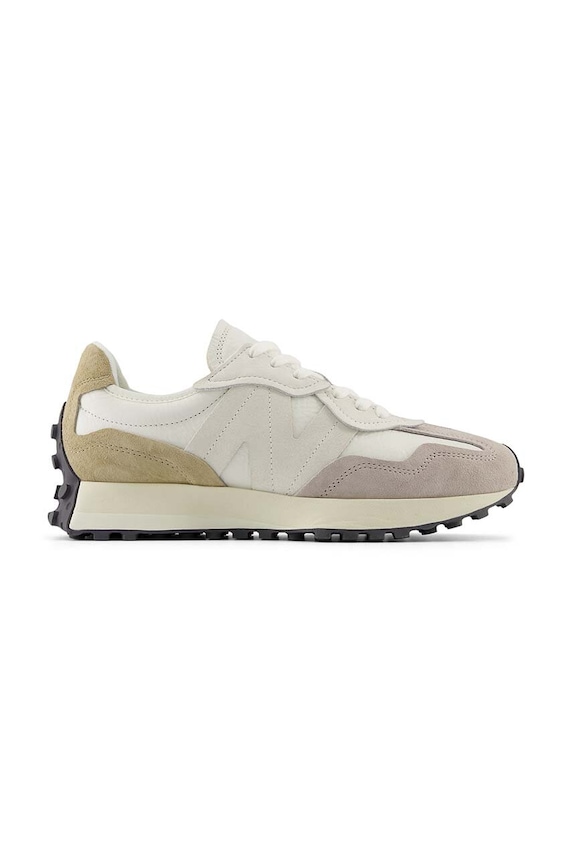 New Balance sneakersy skórzane U327WGA skóra zamszowa beżowy U327WGA