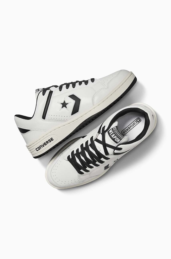 Кожаные кроссовки Converse Weapon Old Money A07239C