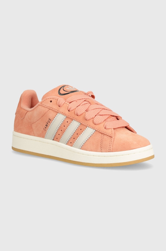 Σουέτ sneakers adidas Originals CAMPUS 00s δέρμα σαμουά ροζ ID8268