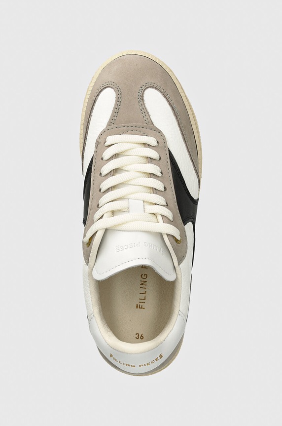 Filling Pieces leather sneakers Sprinter beige 68625071002