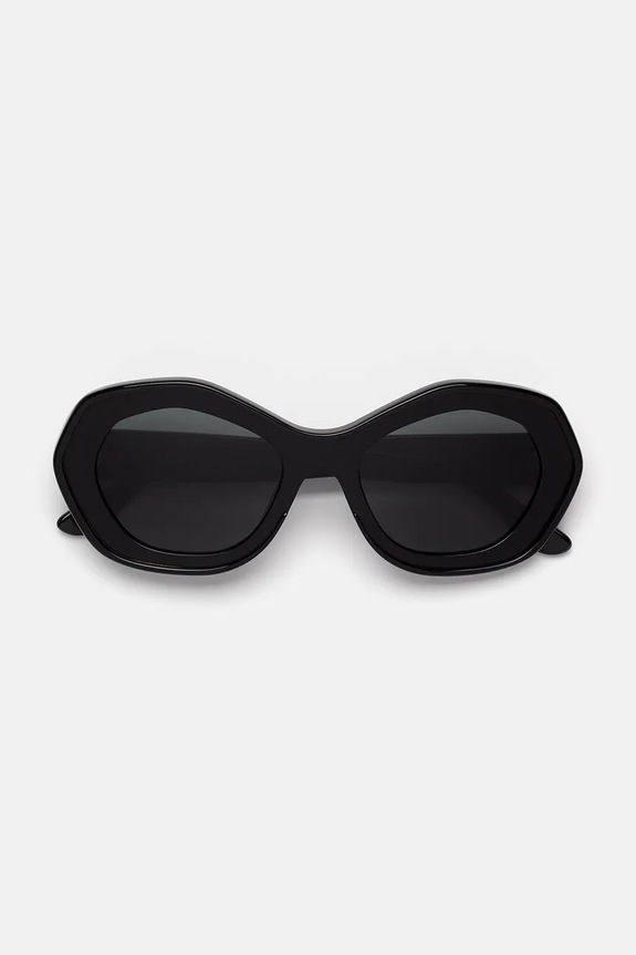 Doplňky Sluneční brýle Marni Ulawun Vulcano Black EYMRN00024.001.J5B černá