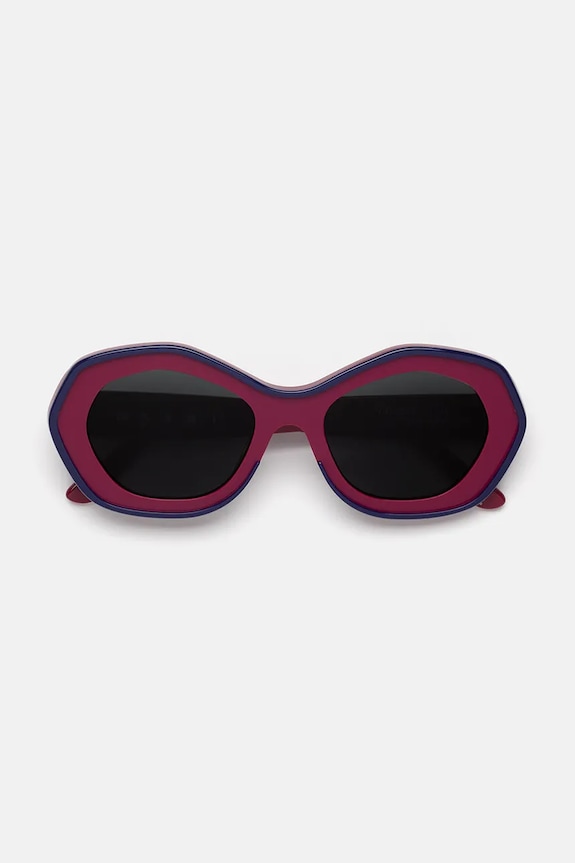 Doplnky Slnečné okuliare Marni Ulawun Vulcano Bordeaux EYMRN00024.002.YAL burgundské