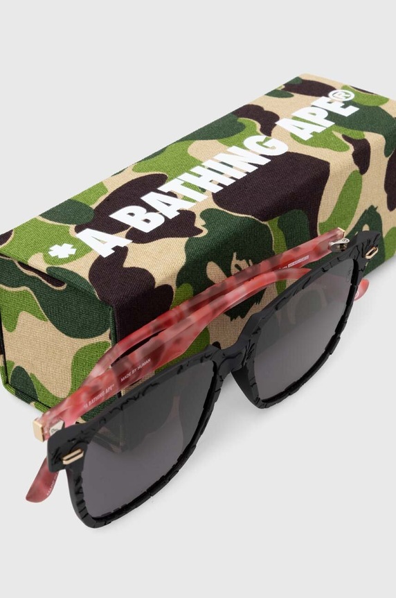 Akcesoria A Bathing Ape okulary przeciwsłoneczne Sunglasses 1 M 1I20186009 różowy