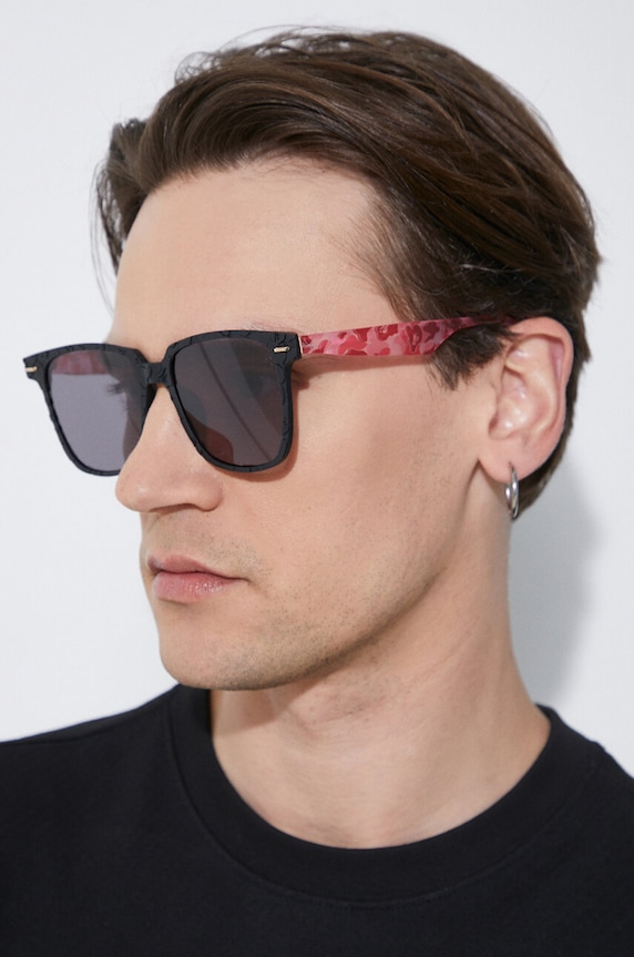 A Bathing Ape okulary przeciwsłoneczne Sunglasses 1 M różowy 1I20186009