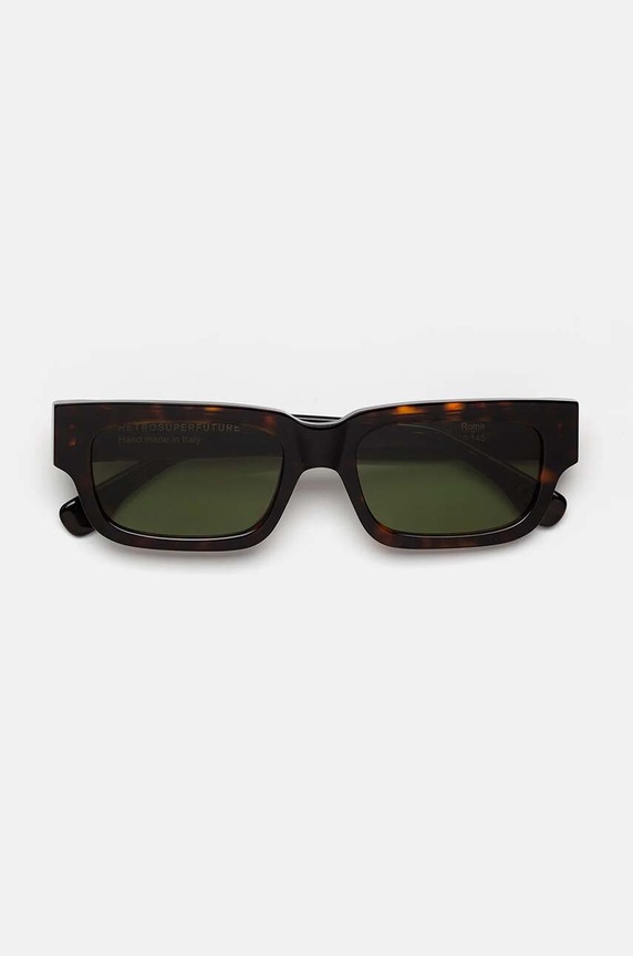 Retrosuperfuture okulary przeciwsłoneczne Roma ROMA.LRV zielony SS24