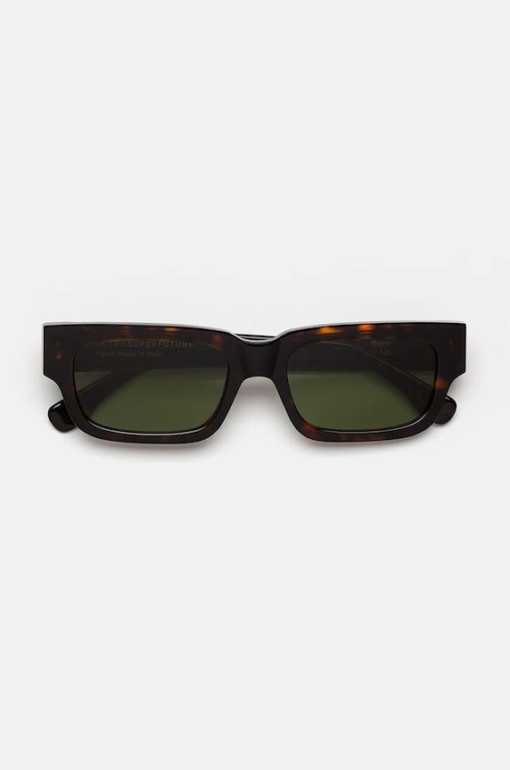 Retrosuperfuture okulary przeciwsłoneczne Roma ROMA.LRV zielony SS24