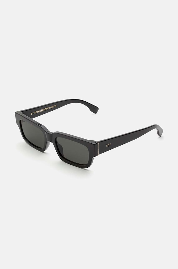 Retrosuperfuture sunglasses Roma geometric black ROMA.B3L