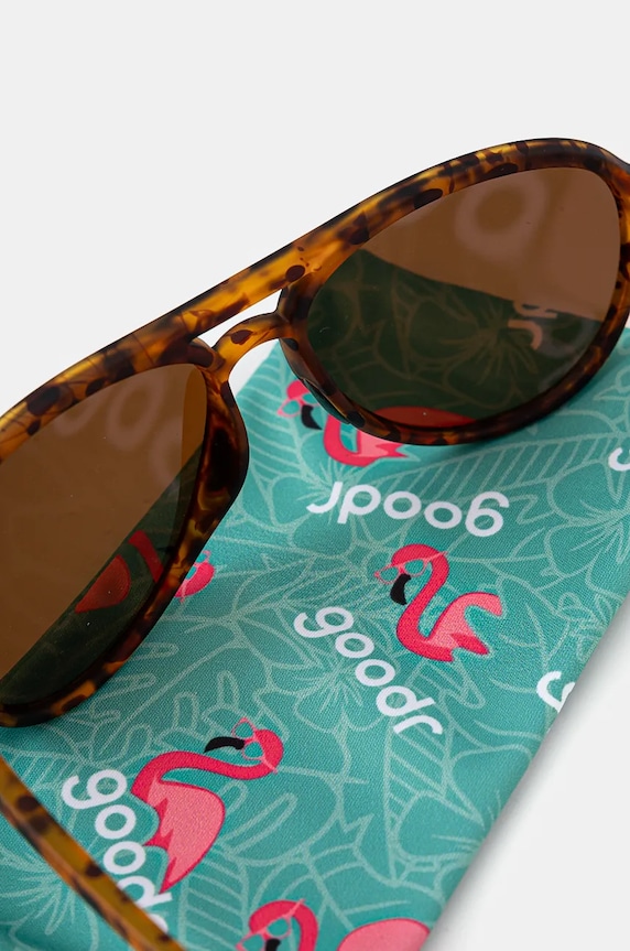 Αξεσουάρ Γυαλιά ηλίου Goodr Mach Gs Amelia Earhart Ghosted Me GO.668539 καφέ