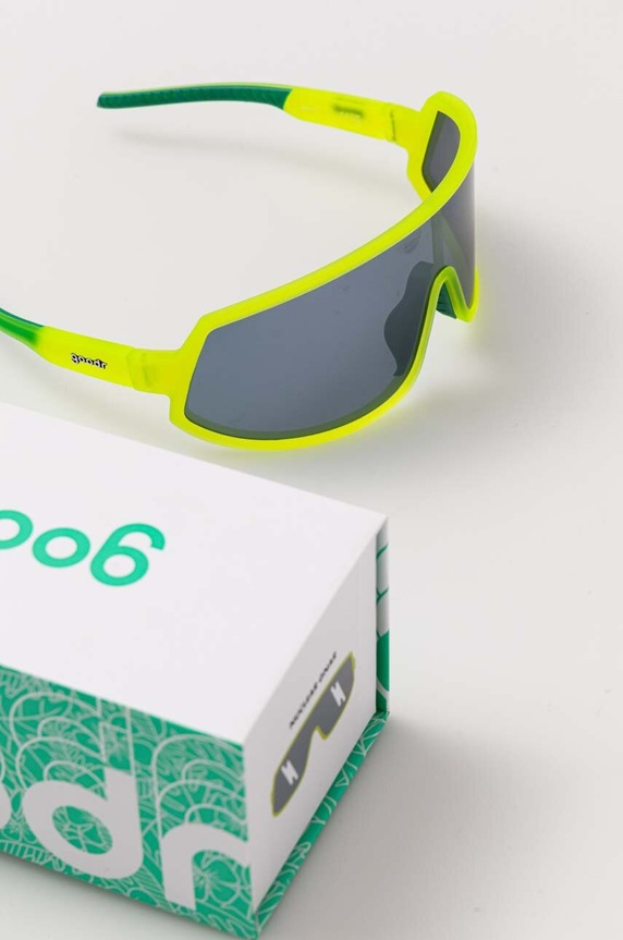 Akcesoria Goodr okulary przeciwsłoneczne Wrap Gs Nuclear Gnar GO.311020 zielony