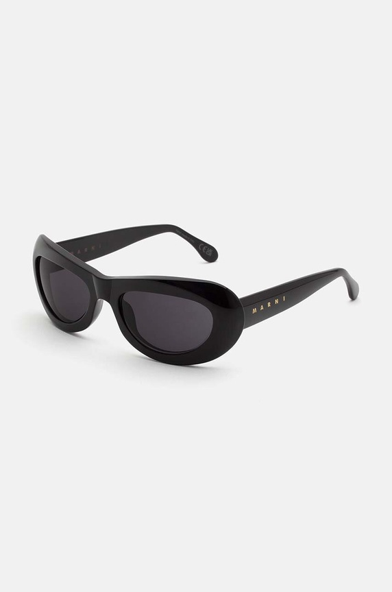 Marni occhiali da sole Field Of Rushes a tinta unita nero EYMRN00067.001.YJS
