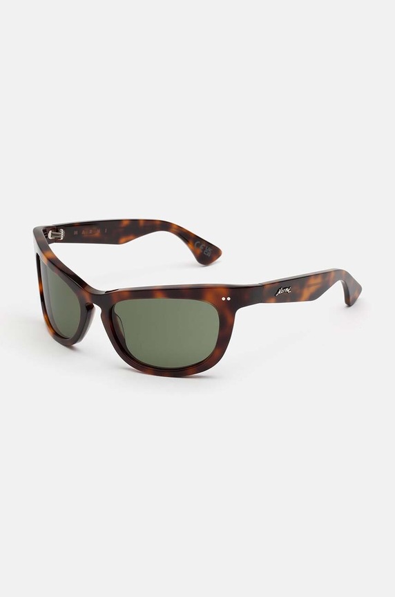 Marni sunglasses Isamu solid brown EYMRN00053.002.11U