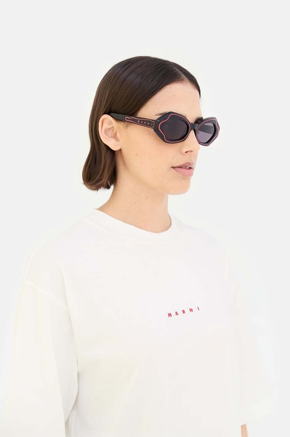Marni ochelari de soare Unlahand EYMRN00064.001.N9L negru AA00