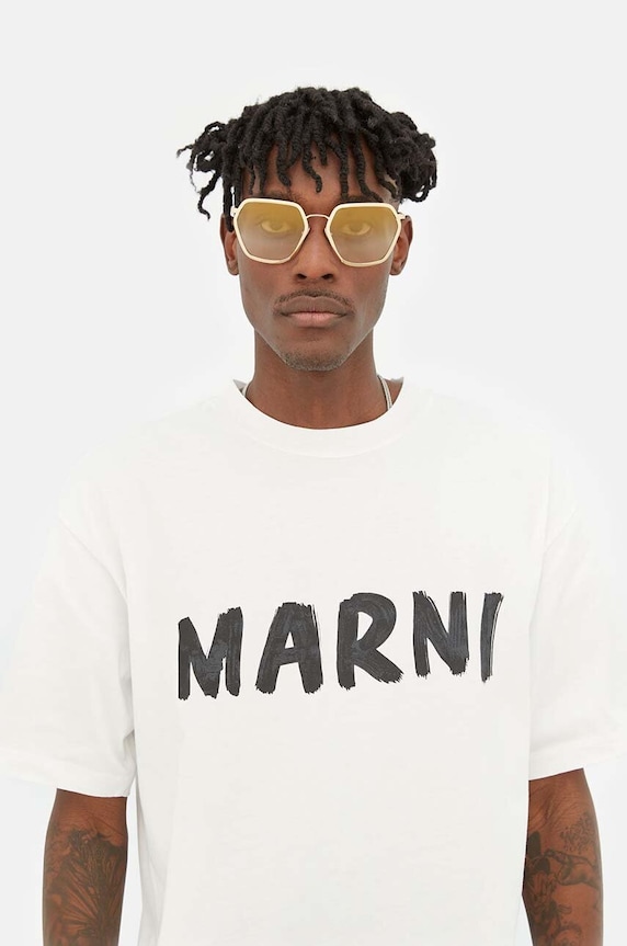Doplňky Sluneční brýle Marni Great Noligwa Mine Oro EYMRN00028.001.8HI béžová