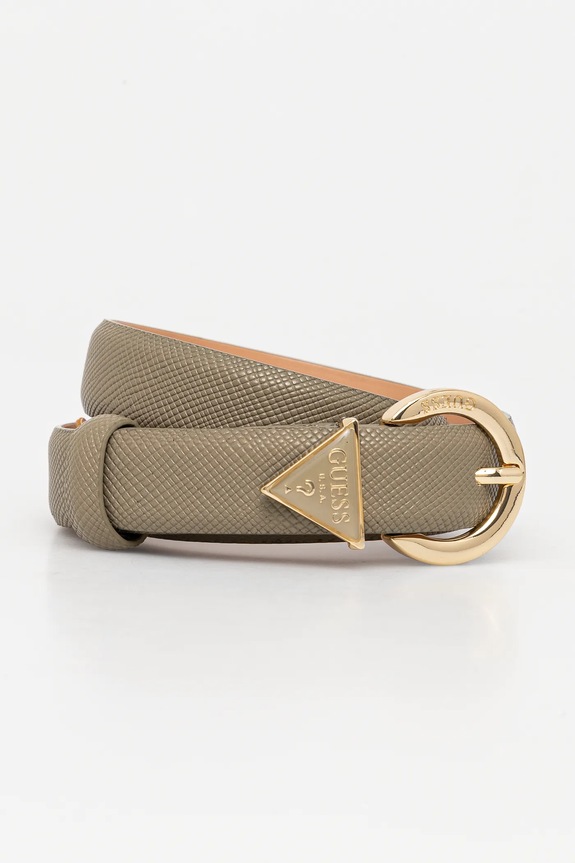 Guess pasek NOELLE imitacja skóry licowej zielony BW9071.P4125