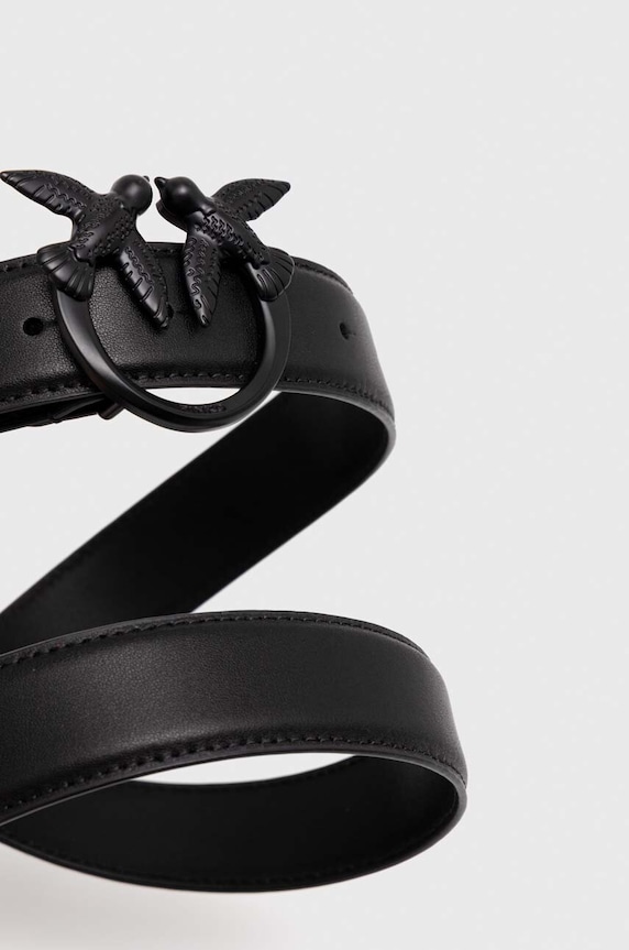 Pinko curea de piele 100125.A1K2 negru AA00