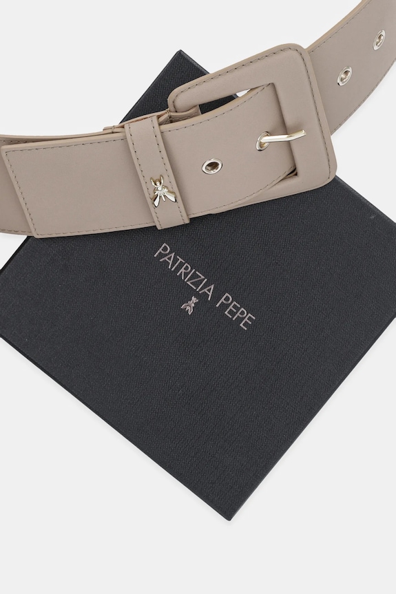 Doplňky Kožený pásek Patrizia Pepe CW8783.L048 béžová