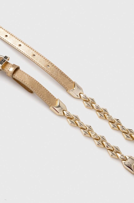 Patrizia Pepe bőr öv 8W0023.L031 arany AA00