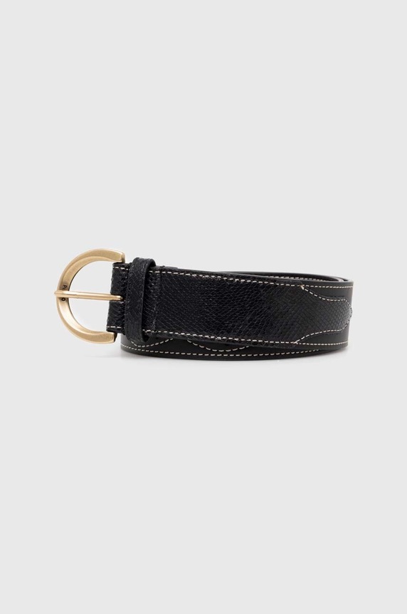 Pinko curea de piele negru 103443.A1UF