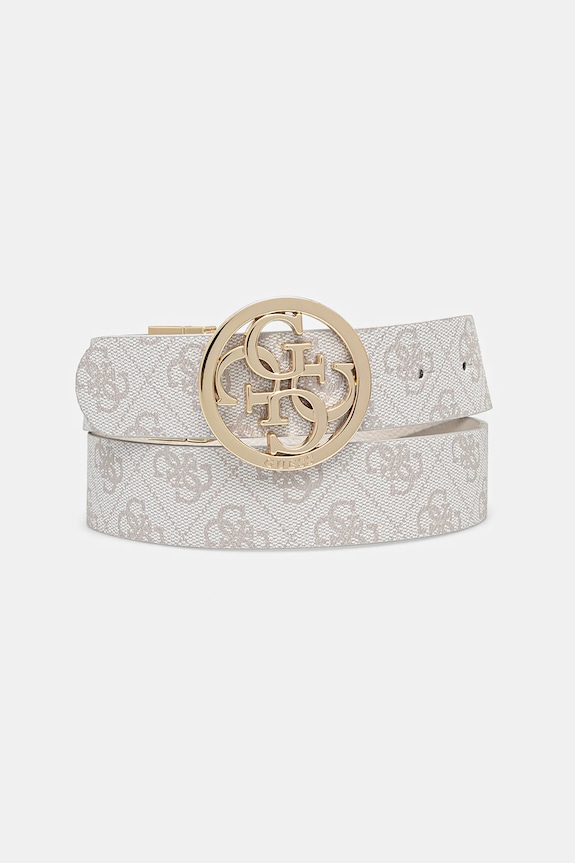 Guess curea reversibilă pentru femei NOELLE piele bej BW9166.P4235