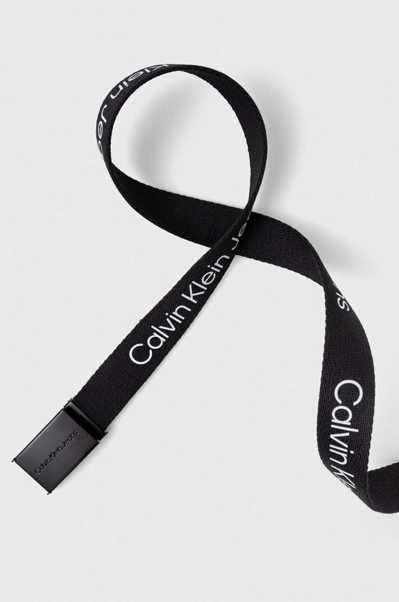 Calvin Klein Jeans pasek dziecięcy IU0IU00569.PPYH czarny SS24
